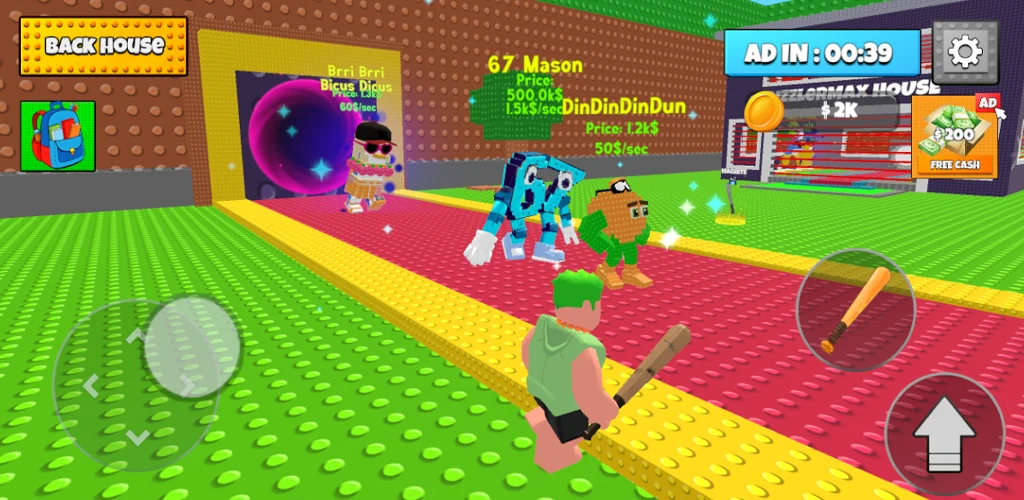 Steal Brainrot 67 Mason screenshot
